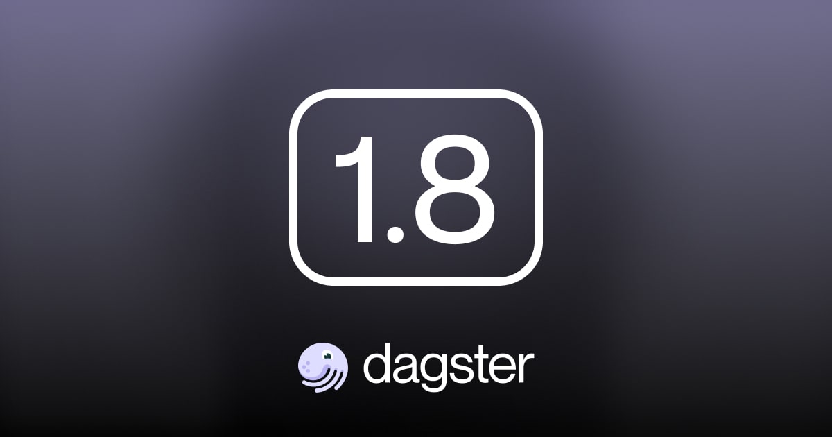 Dagster 1.8: Call Me Maybe